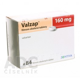 Валзап (Valzap) 160 мг, 84 таблетки