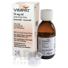 Вимпат (Vimpat) сироп 10 мг/мл, 200 мл