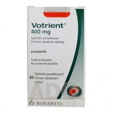 Вотриент (Votrient) 400 мг, 30 таблеток