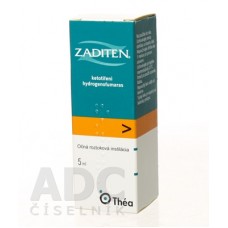 Задитен (Zaditen) капли глазные, 5 мл