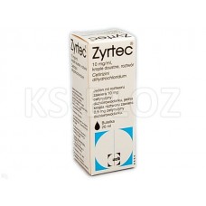 Зиртек (Zyrtec) капли 10 мг/мл, 20 мл